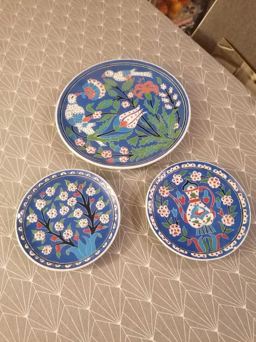 Talerze ozdobne, arabskie, egzotyczne, wiszące