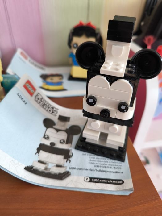 LEGO Brick Headz 100 років Disney (40622) дінь дінь,білосніжка дісней