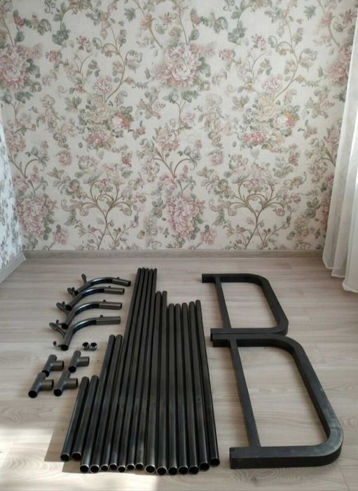 Вішак стійка вішалка для одягу взуття підлогова з полицями стальна