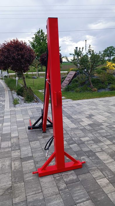 Widły do balotów ładowacz na tuz hydrauliczny z samopoziomem mocna solidna konstrukcja