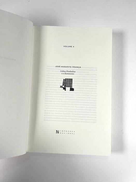 Lisboa Pombalina e o Iluminismo de José-Augusto França 2022 Livro