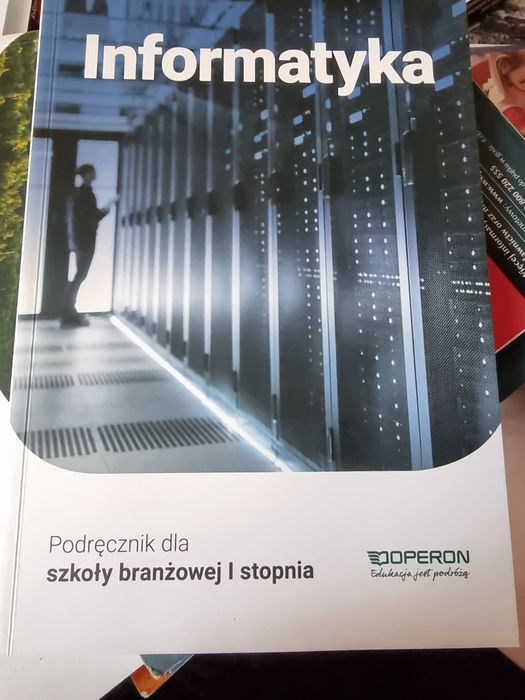 Książki do szkoły branżowej 1 stopnia