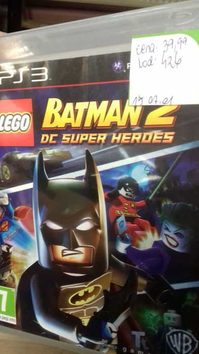 Zestaw lego batman 1,2,3, ps3, sklep tychy, wymiana