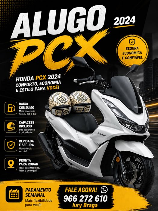 ALUGA-SE Honda PCX 125 2024