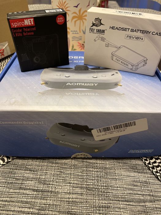 Gogle fpv commander v1 aomway
