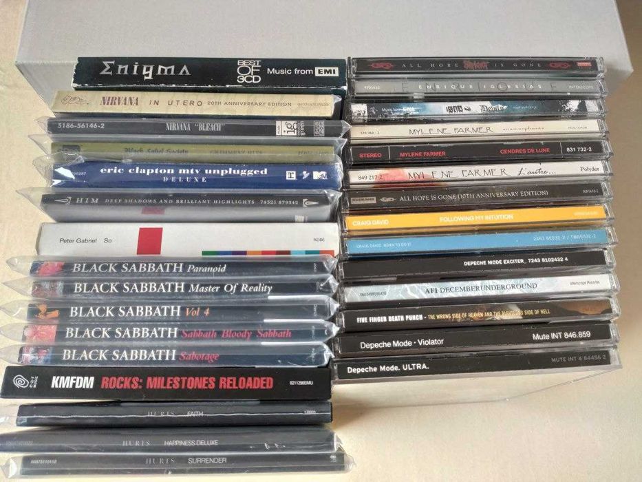 Продам дорогие европейские аудио-CD (в основном музыка в стиле rock, nu-metal, pop и около того)