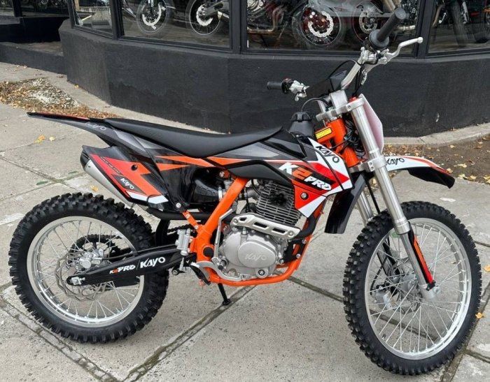 Новий ендуро KAYO K2 PRO 2026 250cc кросовий мотоцикл 21 18 доставка по Україні