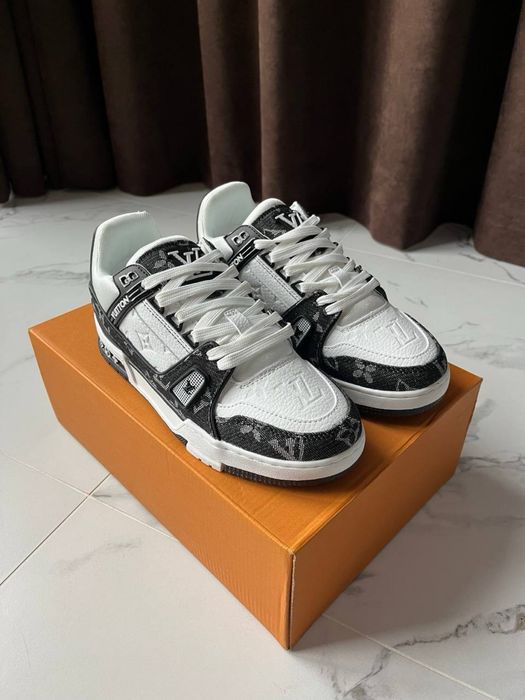 [БЕЗ ПРЕДОПЛАТ] Louis Vuitton Trainer White Black