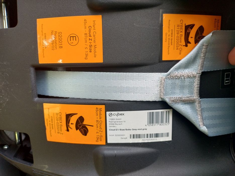 Cybex cloud Z i-size, Soho grey