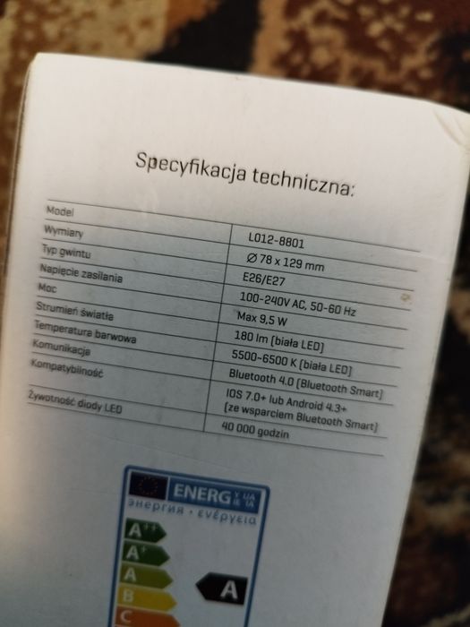 Żarówka Bluetooth