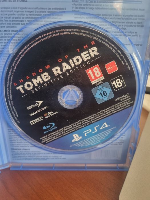 Jogo ps4 Shadow Of The Tomb Raider: Definitive Edition