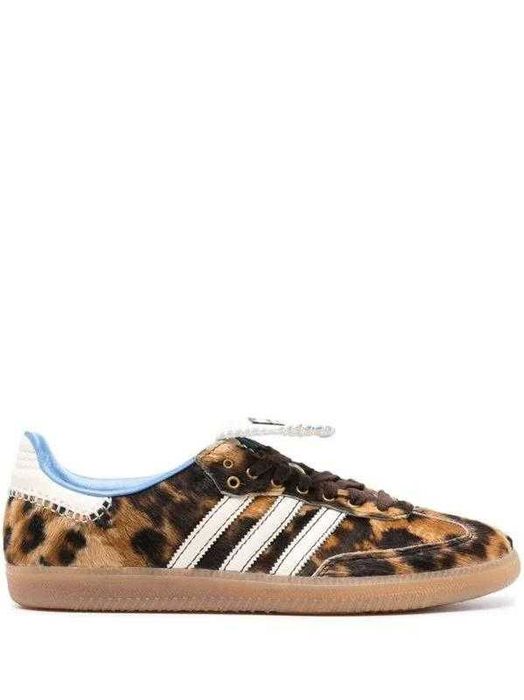 Женские кроссовки Аdidas Samba Pony Wales Bonner Leopard. 36-40