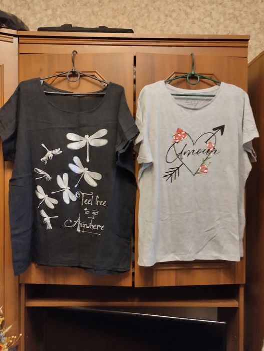 Футболка женская брендовая(16 видов) 50-52 размер по 140 грн.