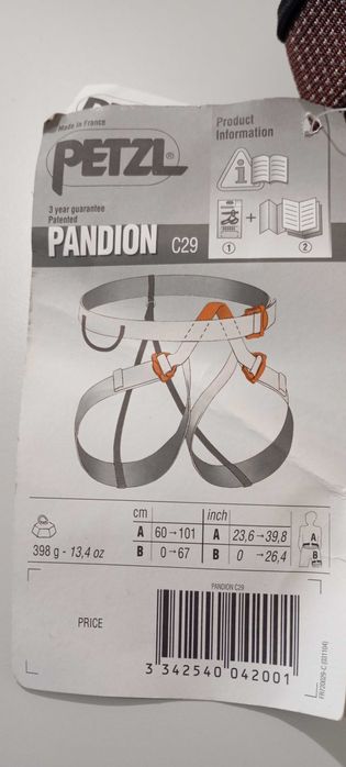 Arnês petzl pandion
