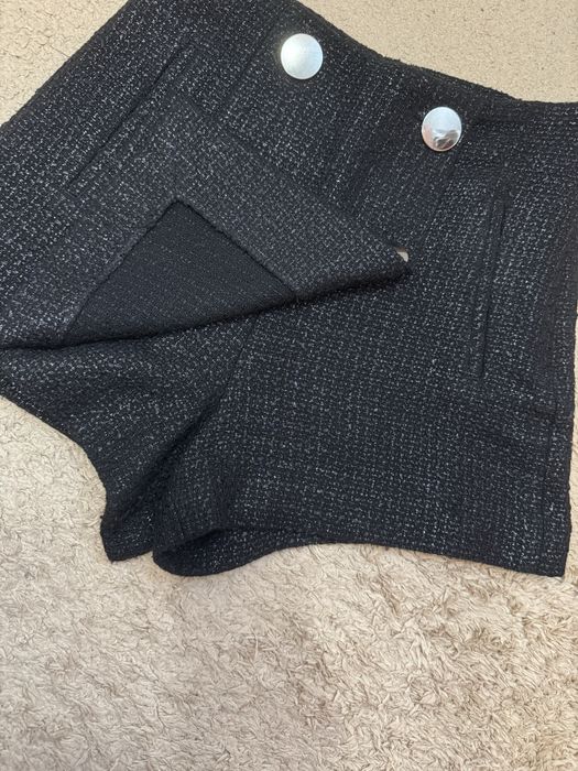 Твідова спідниця шорти zara