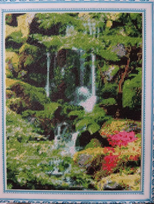 Картини: "Шпіц білий в квітах", ікона, "Квіти у вазі", "Грошовий кіт".