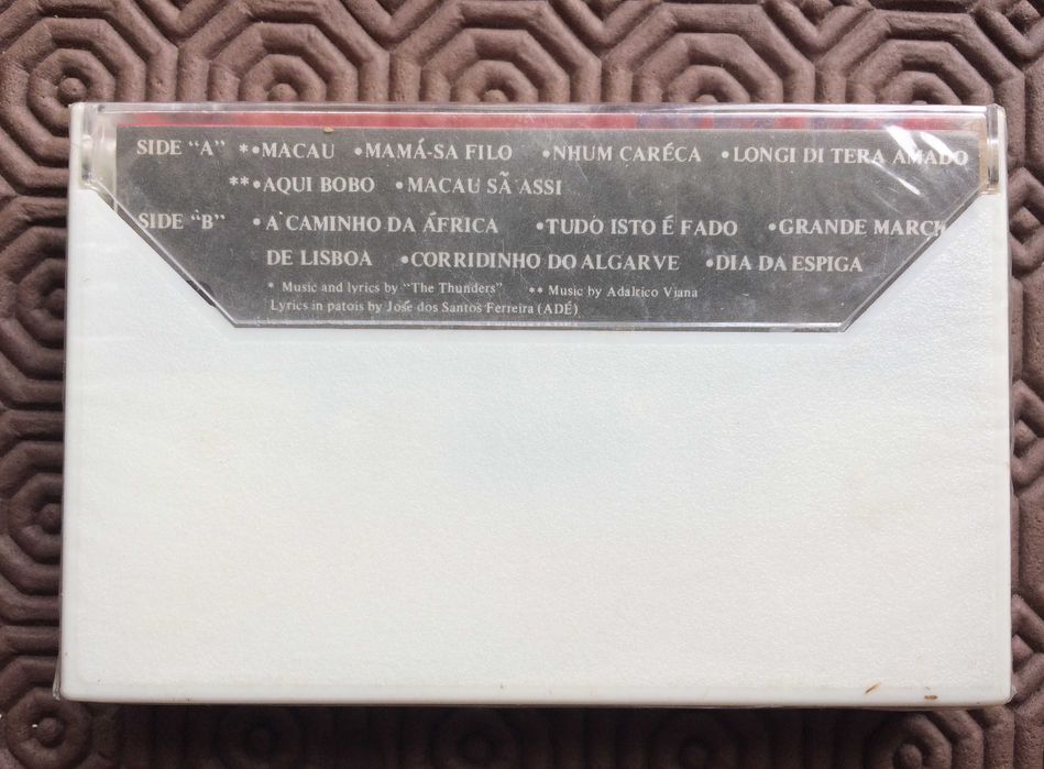 Cassete audio "Macau" (nova - selada)