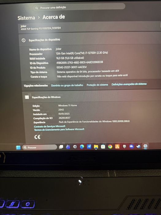 Asus tuf Gaming F15 FX507ZI_FX507ZI