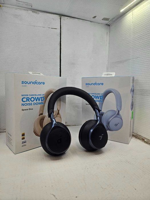 Anker SoundCore Space One Black\Blue – Bluetooth навушники з ANC