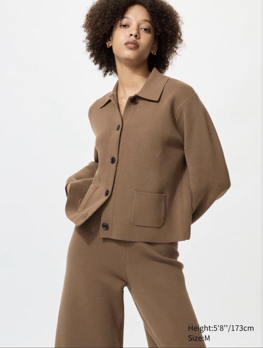 S, M Штани мілано з цупкої трикотажної тканини uniqlo washable milano