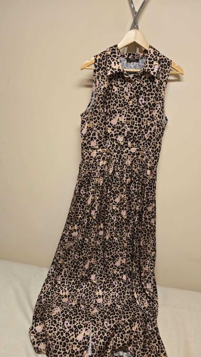 Sukienka letnia w panterkę