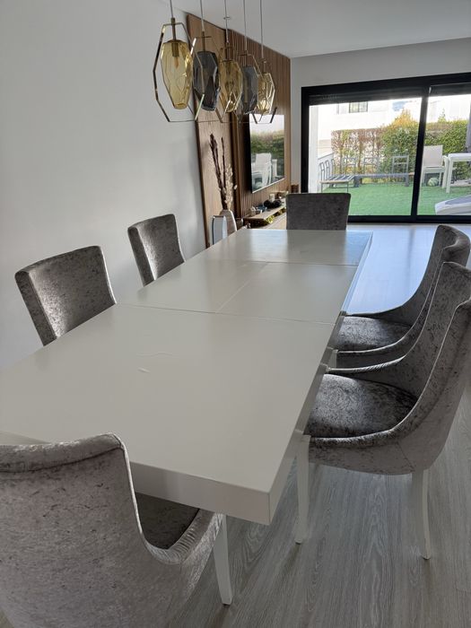 Mesa + cadeiras sala