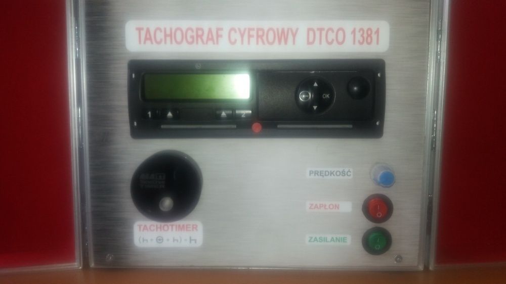 Walizka szkoleniowa tachograf cyfrowy