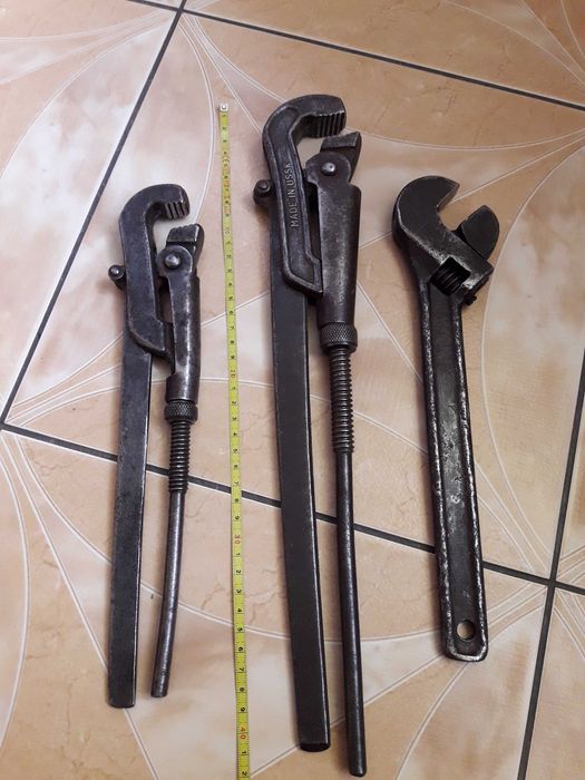 Ключи гаэчные, разводные СССР