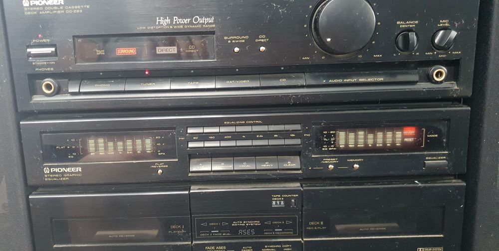 Pioneer zestaw wieża