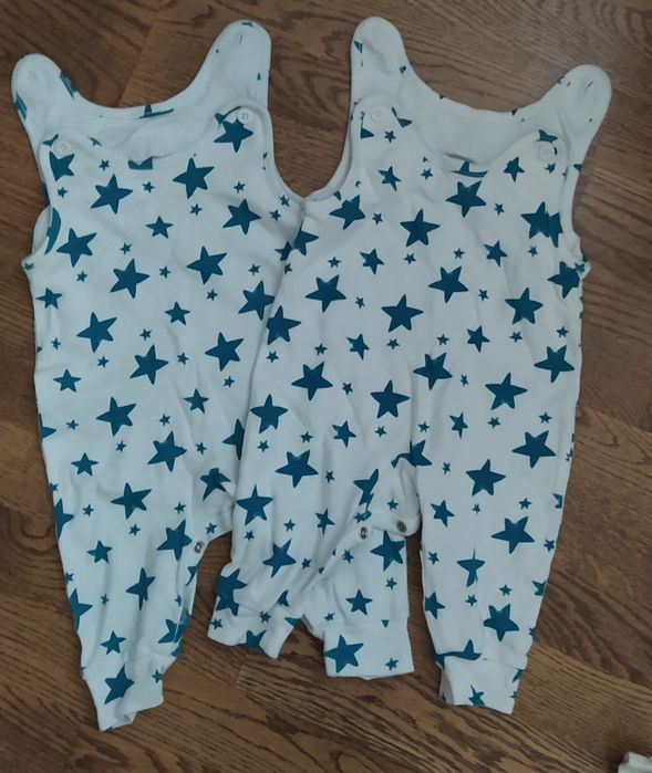 Бодики, человечки, комбенизоны на 3-6 месяцев, одним лотом