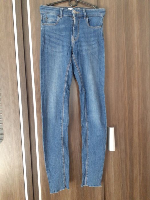 Spodnie damskie jeansowe xs