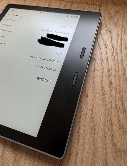 Kindle Oasis 3 (10 generacja,bez reklam, 8GB, Wifi) Wrocław Krzyki