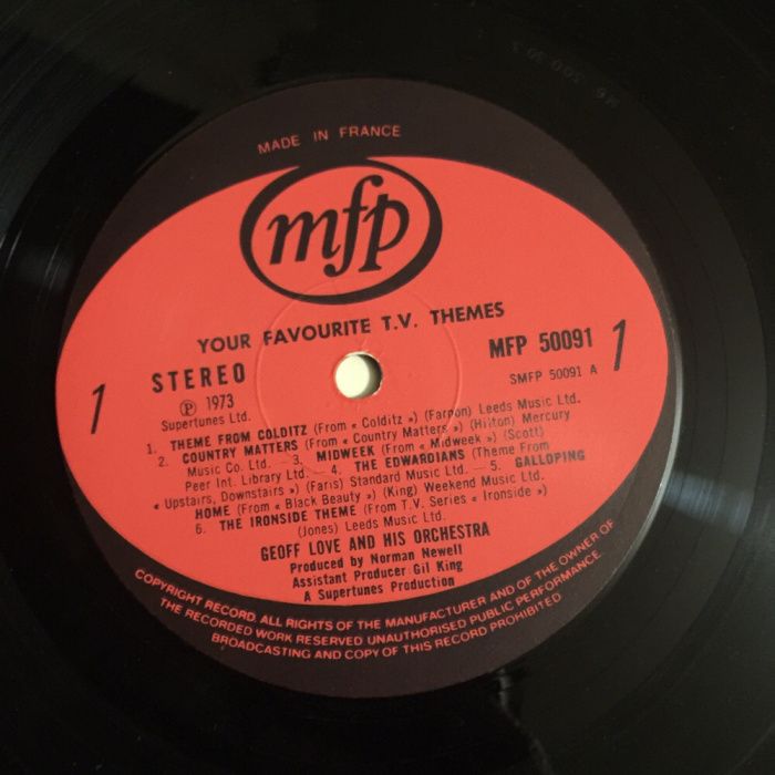 Vinil: Your Favourite tv Themes 1973