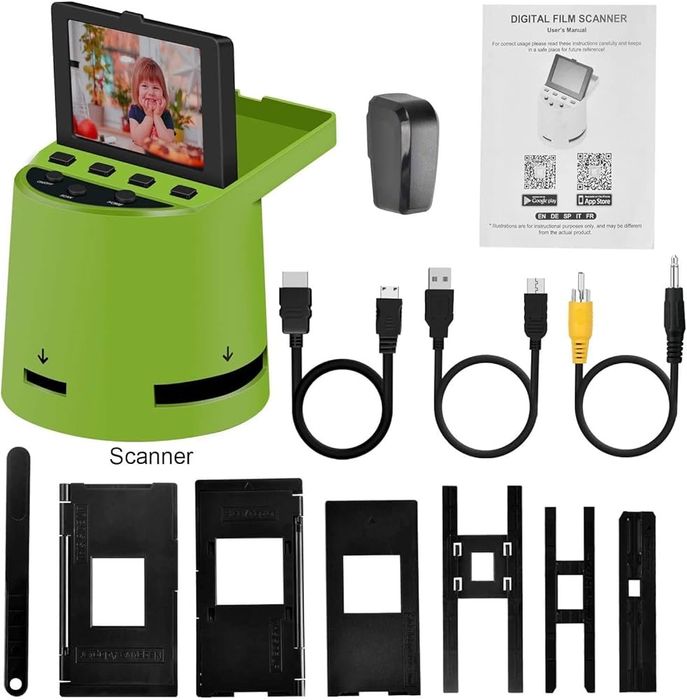 22-мегапіксельний сканер слайдів