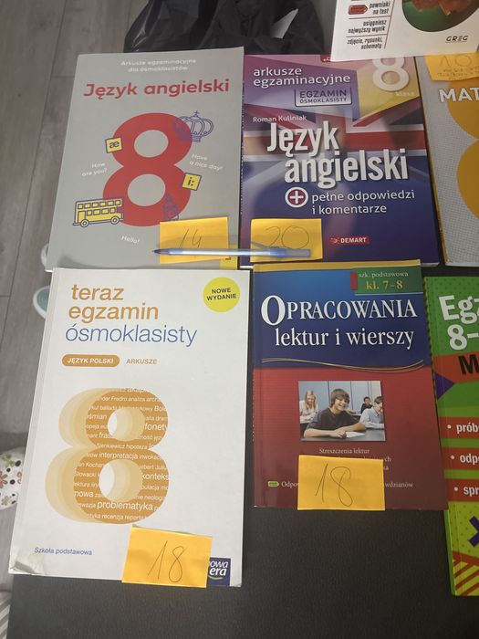 Repetytoria do egzaminu 8 klasisty