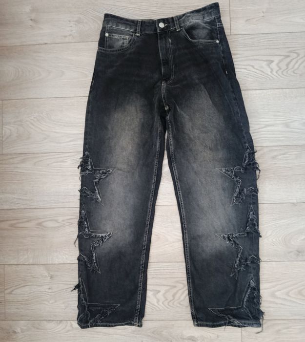 baggy джинси бершка з зірками