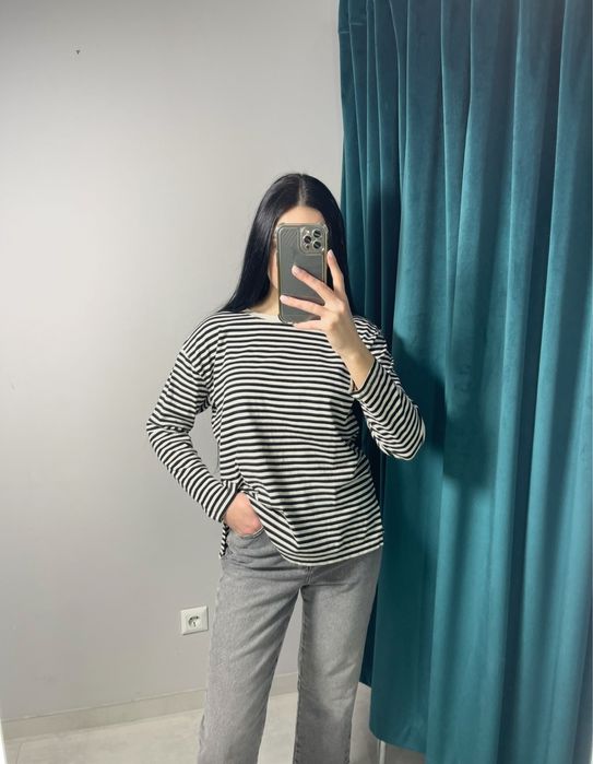 Тільник mango лонгслів в смужку