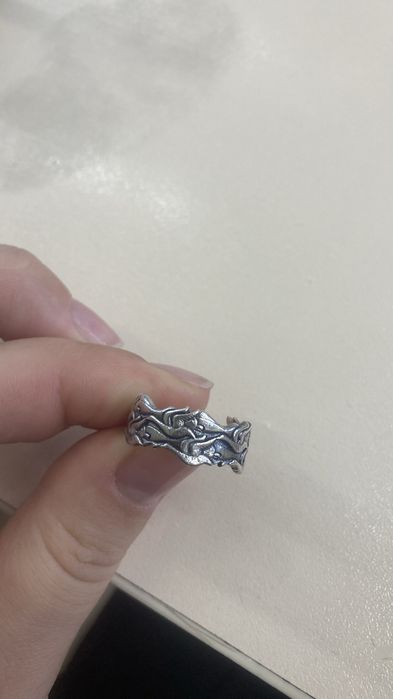 Сережки срібні в позолоті, іконка та каблучка