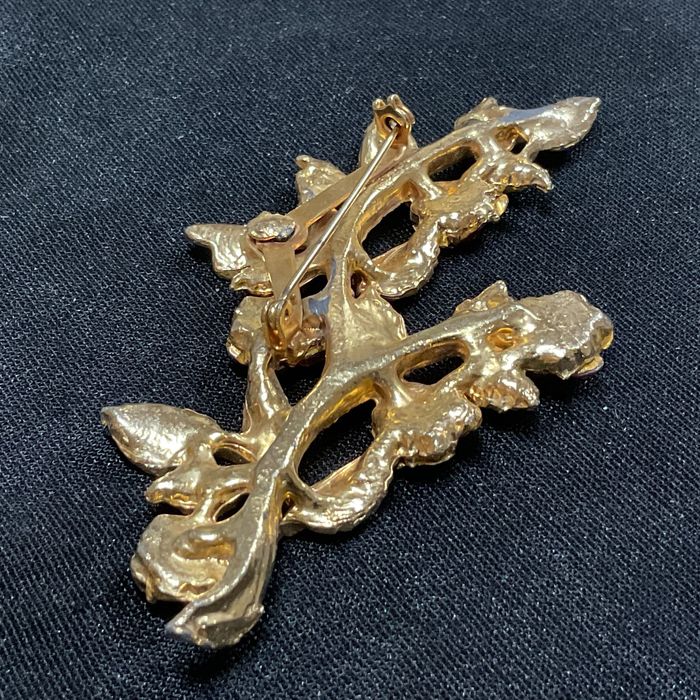 Broche biju,peça vintage 10 cm discrição abaixo