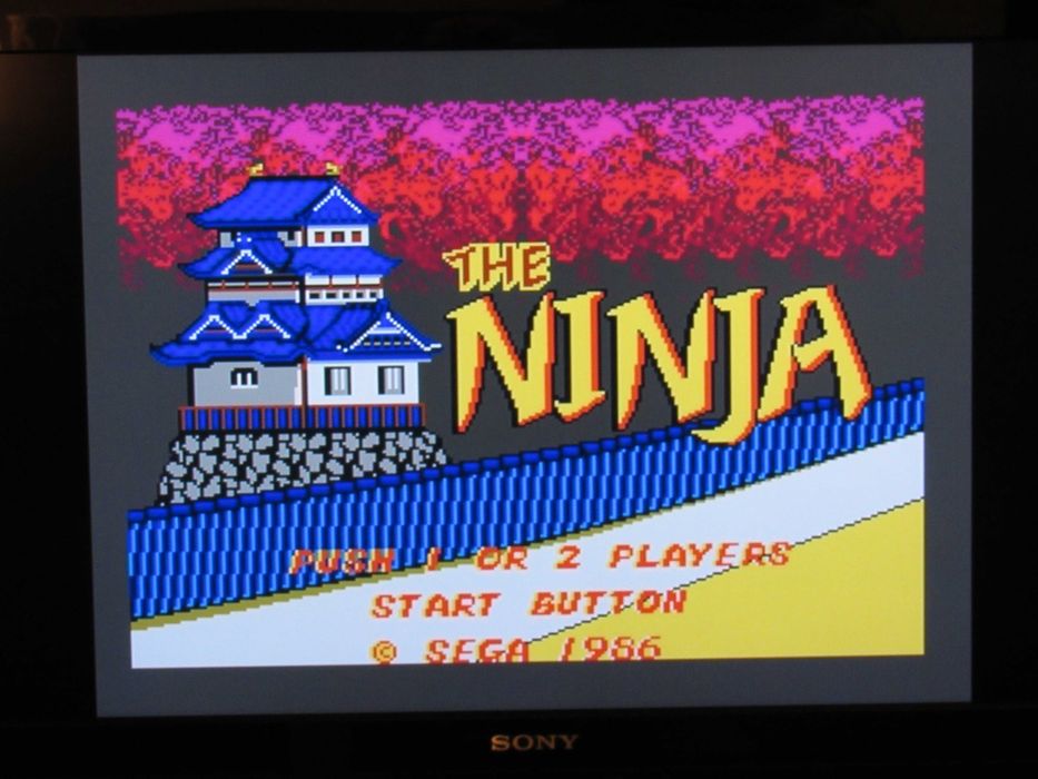 Jogo Sega Master System The Ninja só cartucho