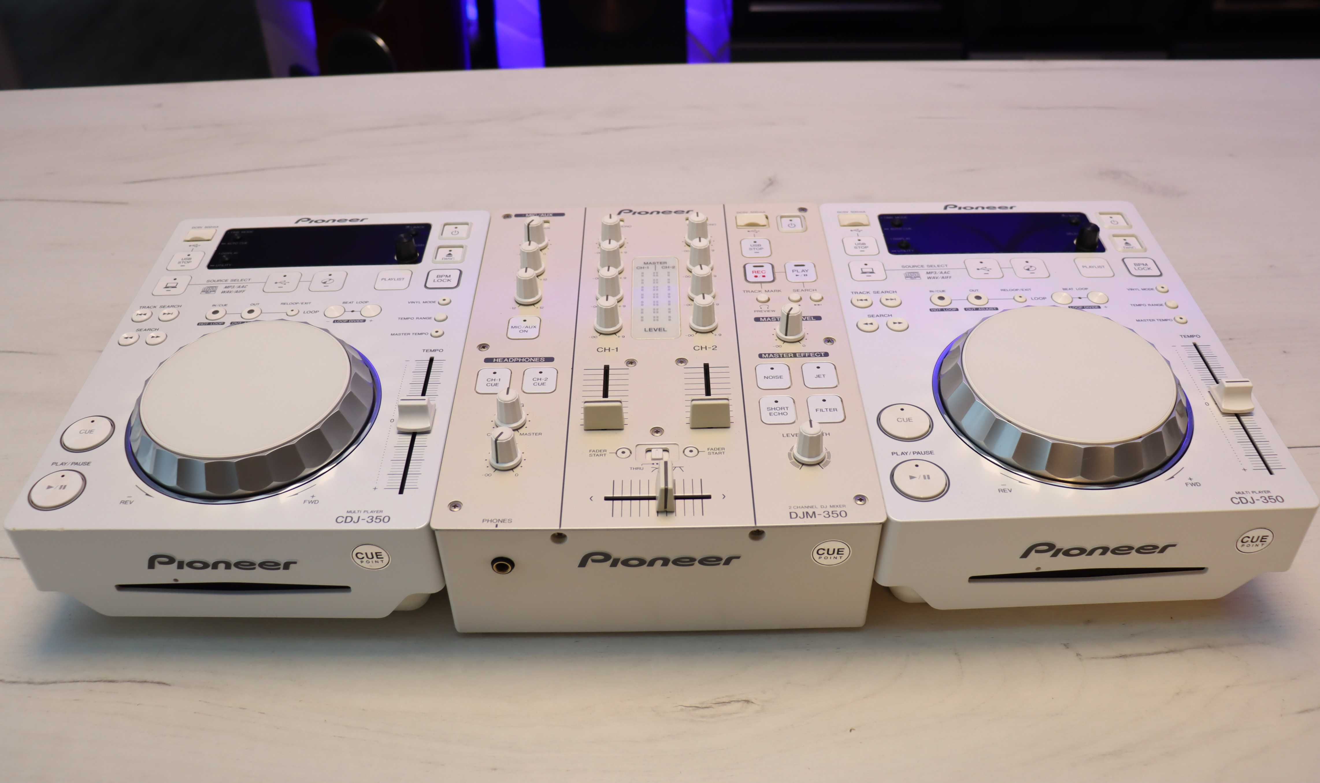 Zestaw Pioneer DJ CDJ 350 W DJM 350 W Gwarancja Skup Zamiana