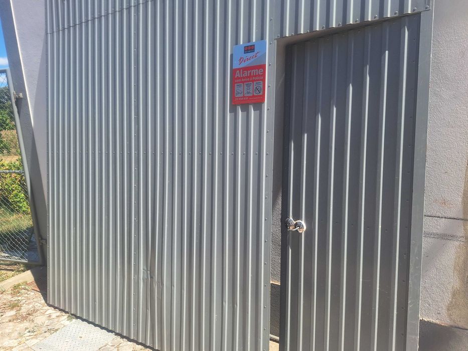 Portao garagem completo