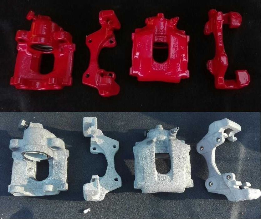 Lakiernia proszkowa malowanie proszkowe piaskowanie felgi zaciski