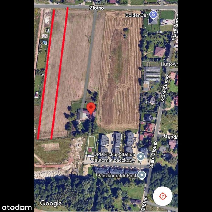 Złotno -Atrakcyjna duża działka 10.000 m² bezpośrednio przy ul. Złotno! - Widok 5