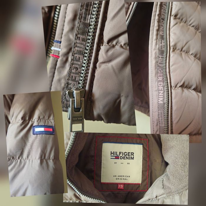 Tommy Hilfiger puchowa kurtka rozmiar XS
