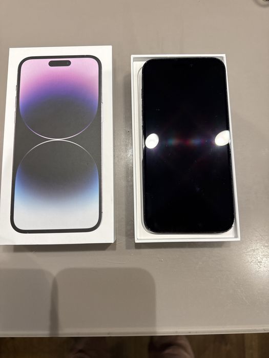 Iphone 14 pro max , purple ,e-sim+ nano sim