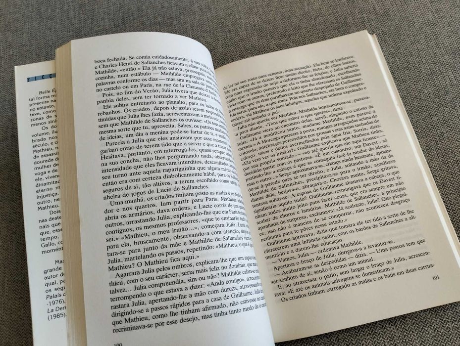 Livro "Belle époque" de Max Gallo