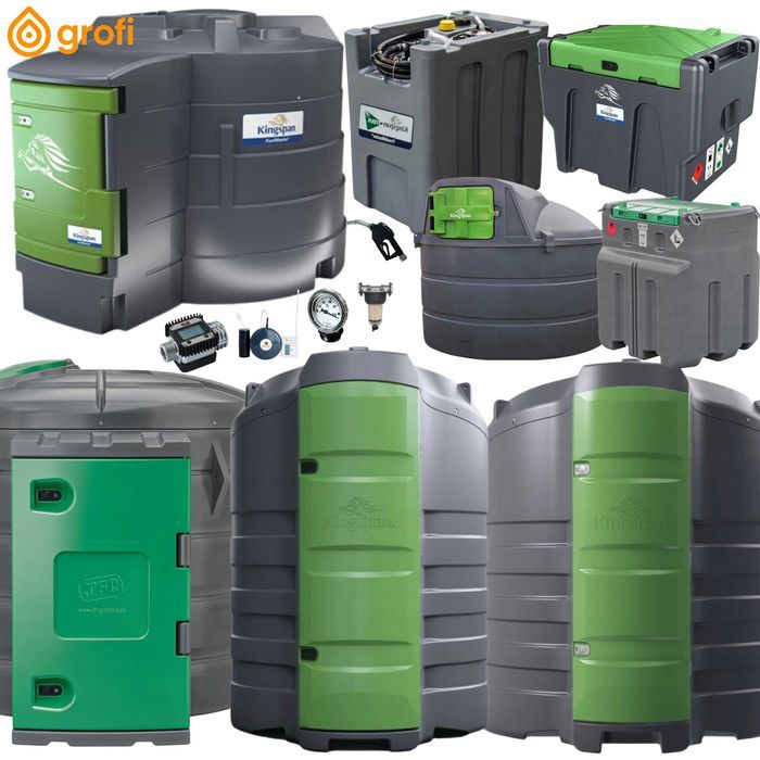 Zbiornik Na Paliwo 1500l 2500l 5000l Diesel Różne Pojemności Transport