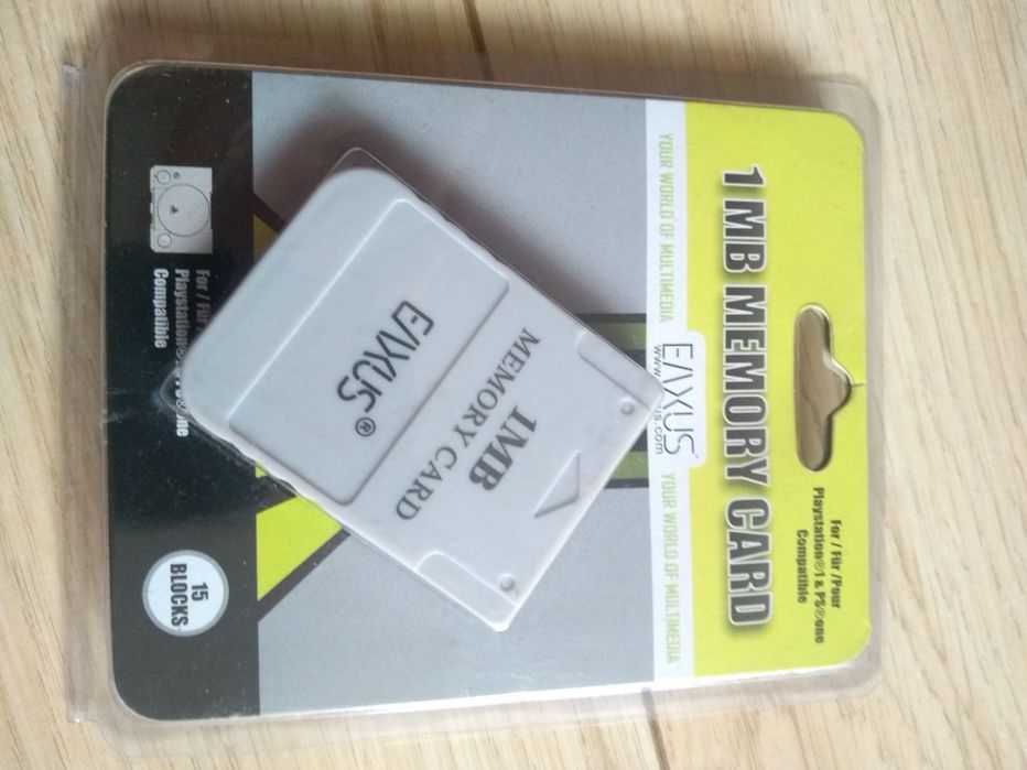 Karta pamięci do PlayStation. Nowa