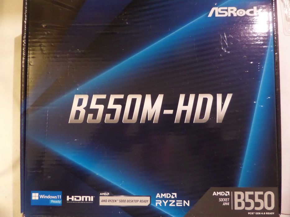 Płyta główna Asrock B550M HDV s. AM4 Opis